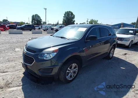 2017 Chevrolet Equinox Ls из США, поврежденный, VIN 2GNALBEK6H1579200